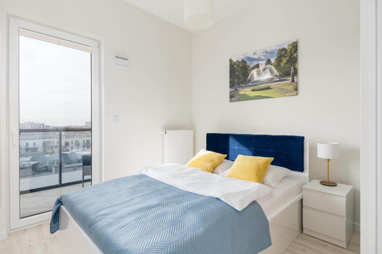 Wola Chic Blue Apartment ワルシャワ エクステリア 写真