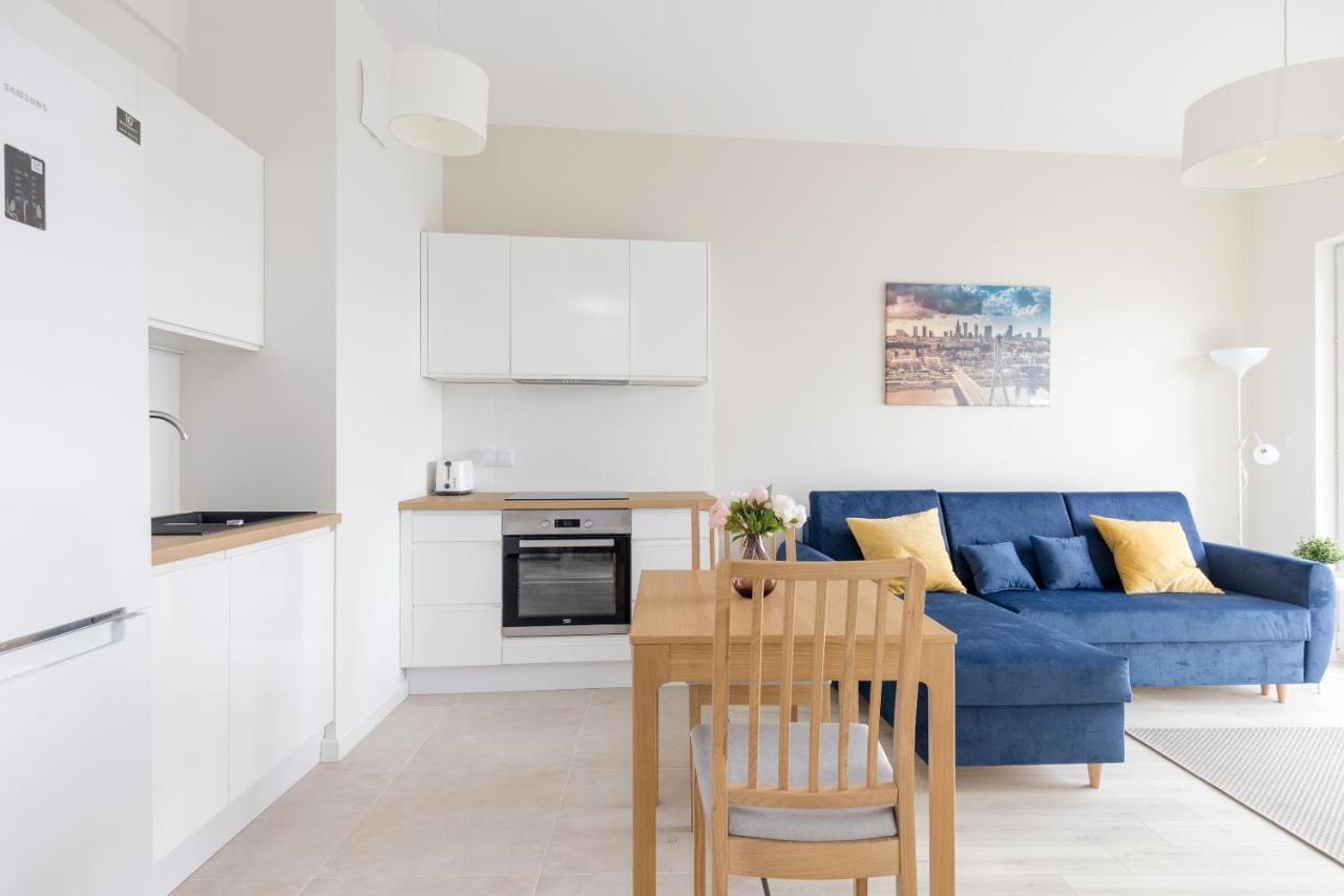 Wola Chic Blue Apartment ワルシャワ エクステリア 写真