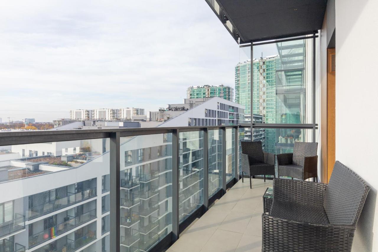 Wola Chic Blue Apartment ワルシャワ エクステリア 写真